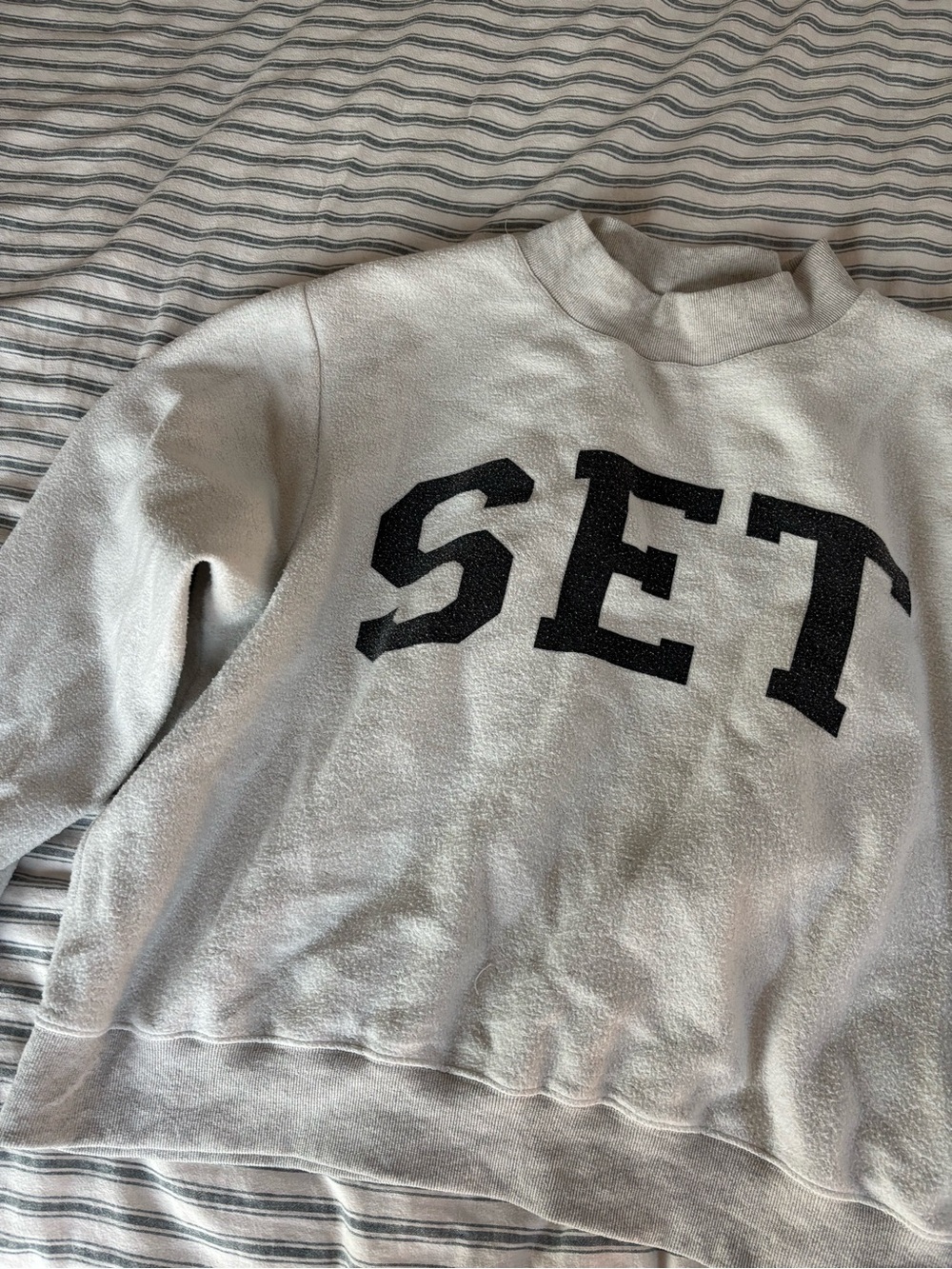 SET x Parke Crewneck Reversible Sweatshirt